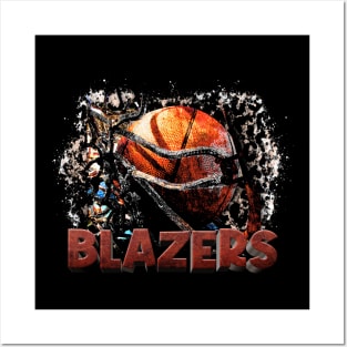 Classic Sports Blazers Proud Name Basketball Posters and Art